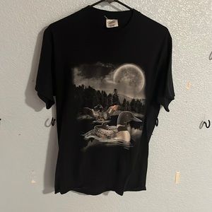 Vintage style graphic Ducks Tshirt